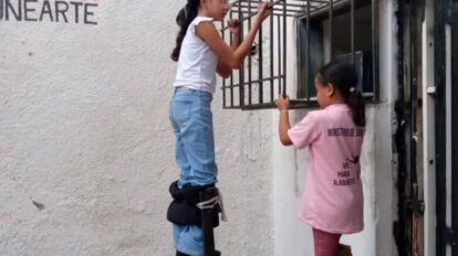 Ofrecen taller permanente de zancos en Ciudad Bolívar