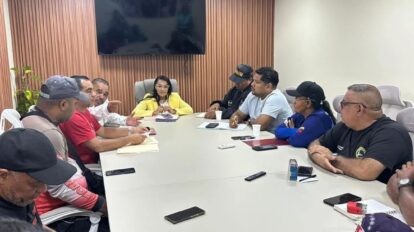 Tributos Caroní realiza mesa de trabajo con sindicatos de transporte