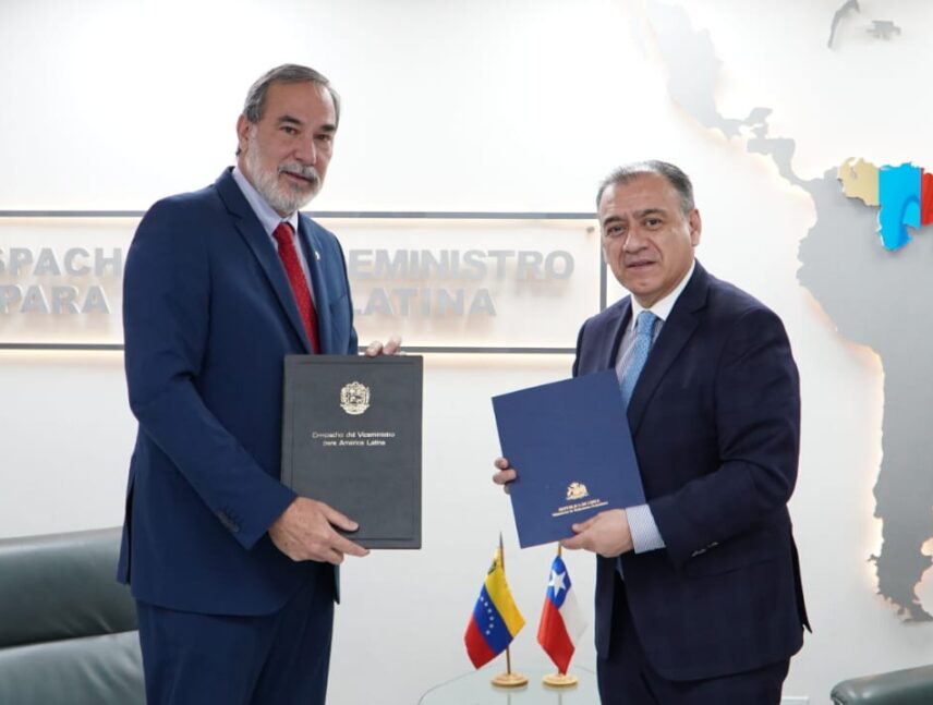Venezuela y Chile avanzan en el restablecimiento de relaciones