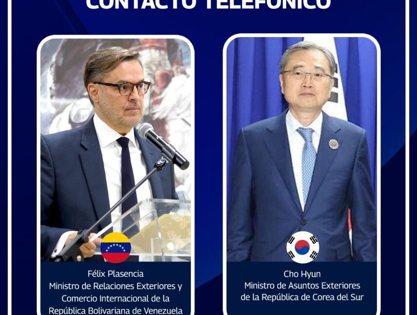 Caracas y Seúl reafirman voluntad de avanzar en agenda de beneficios