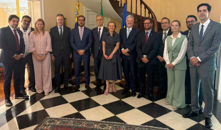 Canciller Plasencia y diplomáticos de la UE sostuvieron encuentro en Caracas