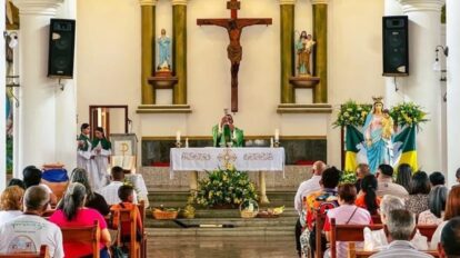 Realizaron misa por los 269 años de la fundación de Guasipati