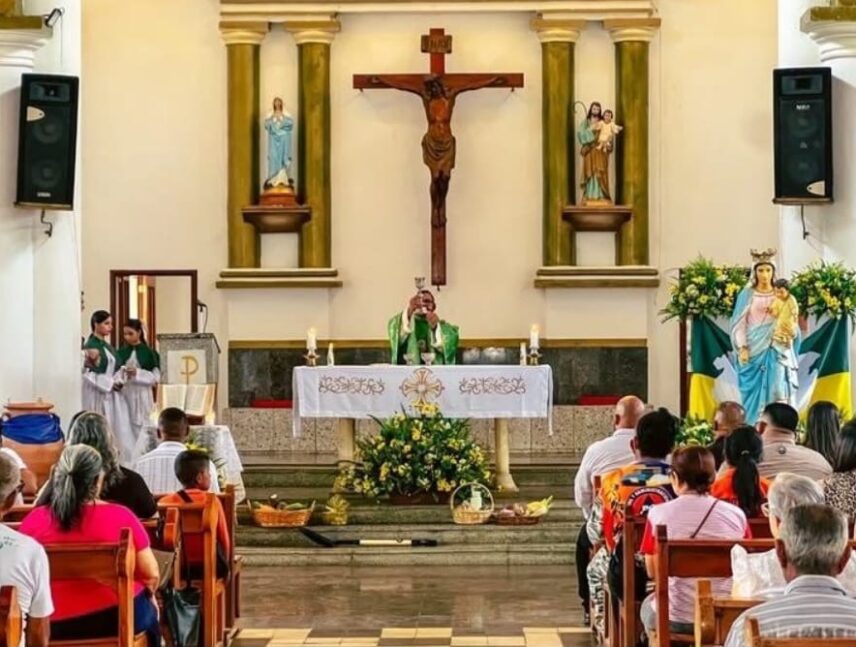Realizaron misa por los 269 años de la fundación de Guasipati