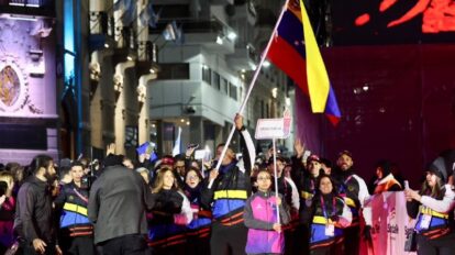 Venezuela brilla en la inauguración de los Juegos Suramericanos Santa Fe 2026