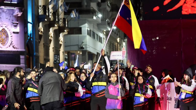 Venezuela brilla en la inauguración de los Juegos Suramericanos Santa Fe 2026