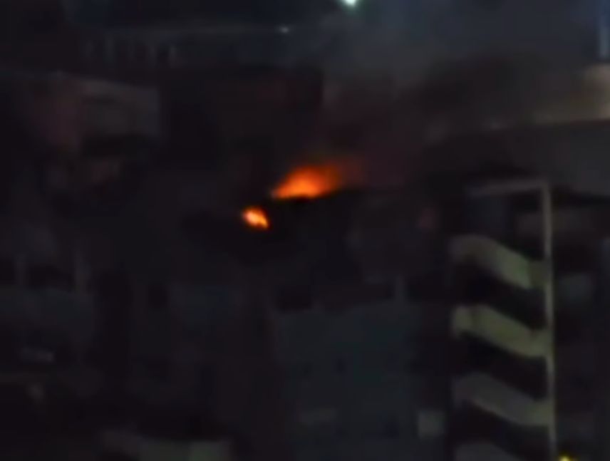 Incendio en Palo Verde