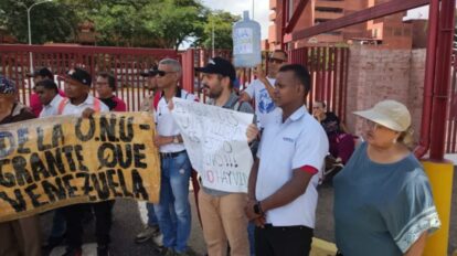 Falta de agua en edificio Angostura