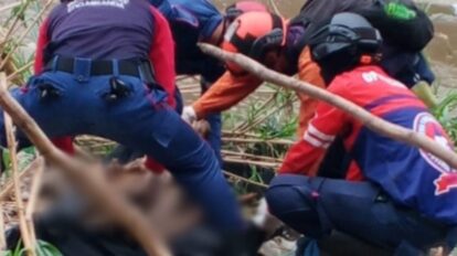 cuerpo hallado en el río Guaire