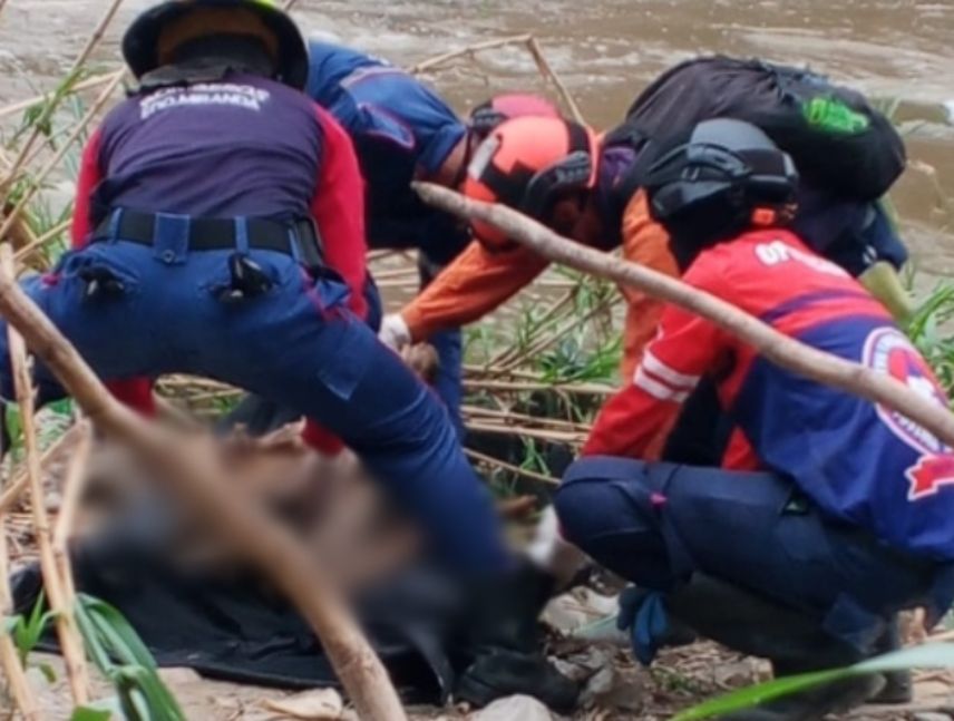 cuerpo hallado en el río Guaire