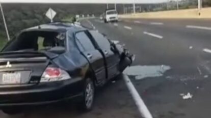 accidente en la avenida Sucre Figarella