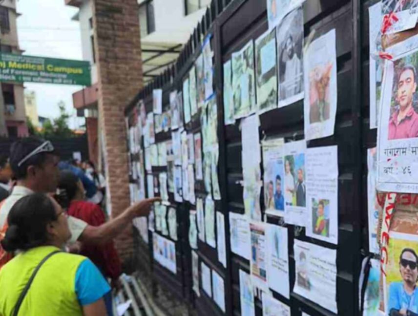 riadas en Nepal identificación de cadáveres