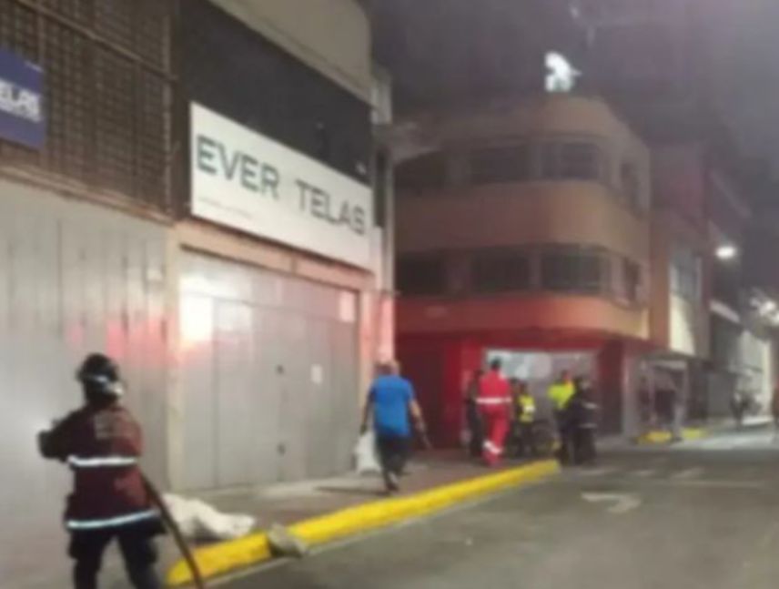 fuga de gas en La Candelaria
