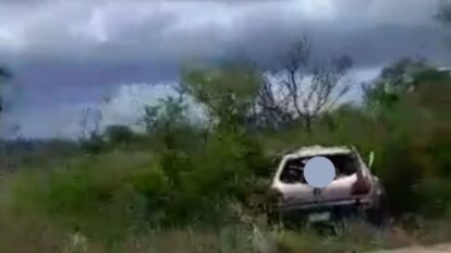 choque en carretera El Tigre-Bolívar