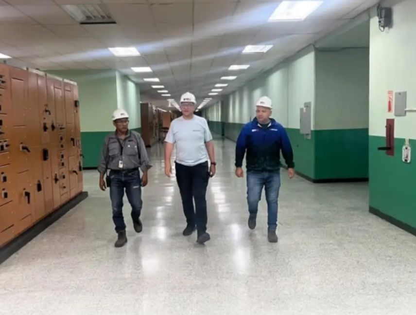 inspección técnica operatividad en la Hidroeléctrica Guri Corpoelec