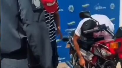 retienen motos por contaminación sónica en Bolívar
