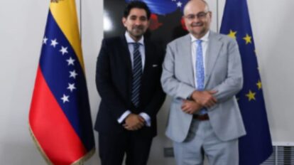 Gilles Bertrand embajador de la Unión Europea en Venezuela