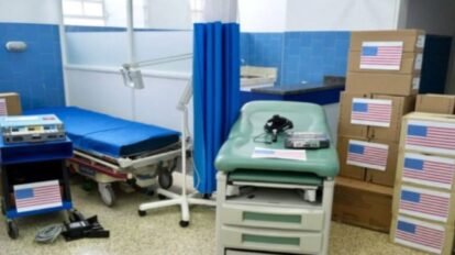 donación de Project Cure al Hospital Vargas