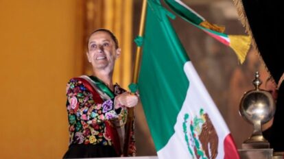 Grito de Independencia de Claudia Sheinbaum México