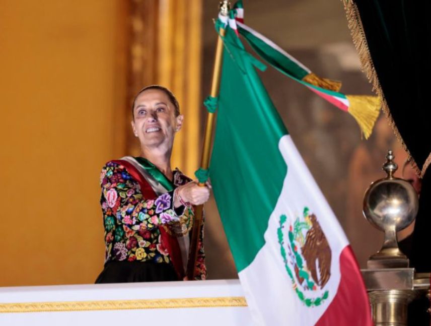 Grito de Independencia de Claudia Sheinbaum México