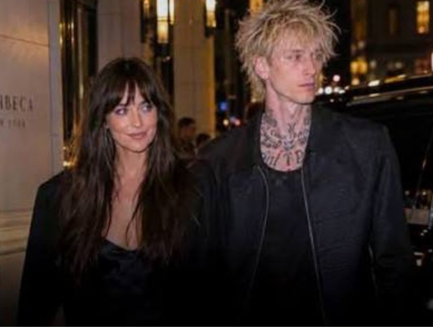 Dakota Johnson y Machine Gun Kelly
