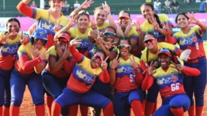 sóftbol femenino de Venezuela