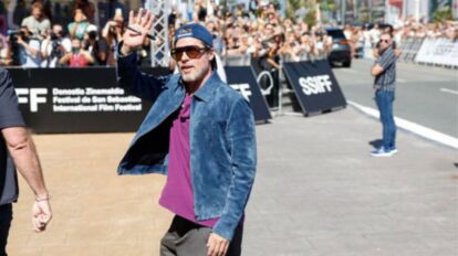 Brad Pitt en San Sebastián