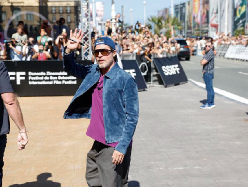 Brad Pitt en San Sebastián