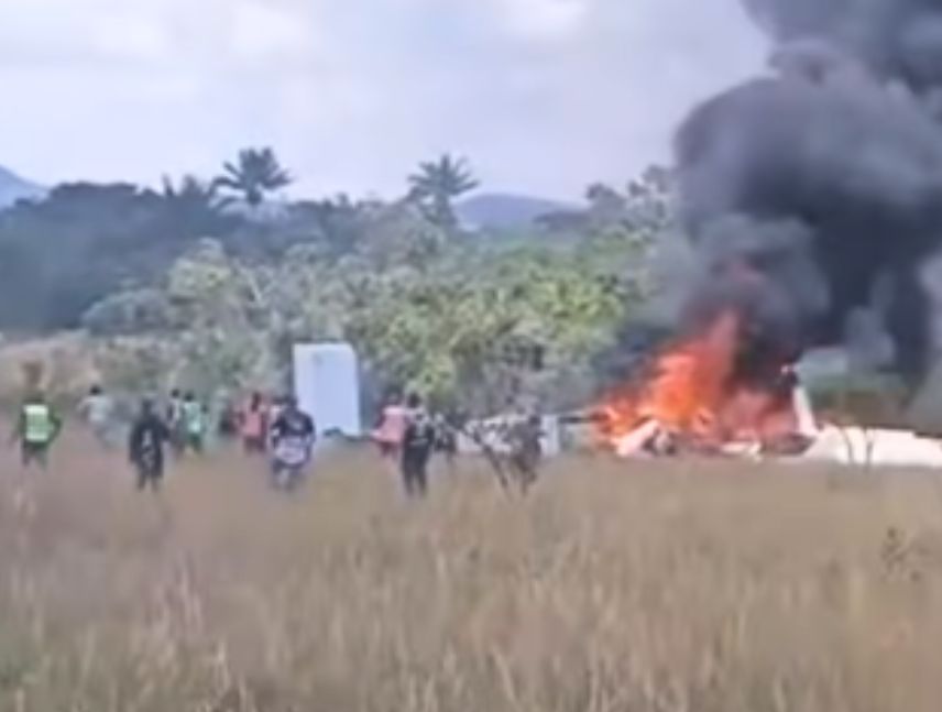 accidente aéreo en Santa Elena de Uairén