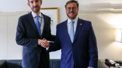 Canciller Felix Plasencia reunión con subsecretario de estado unidos