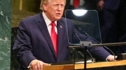 Donald Trump aseguró ante la ONU que EE.UU. trabaja con líderes de Venezuela