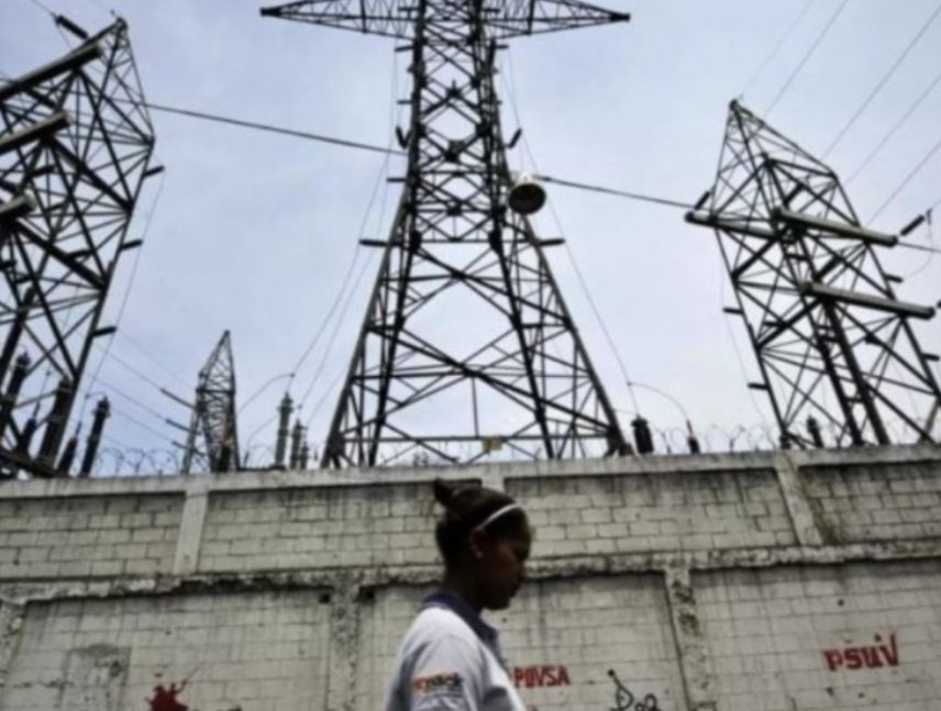 bajones eléctricos en Venezuela