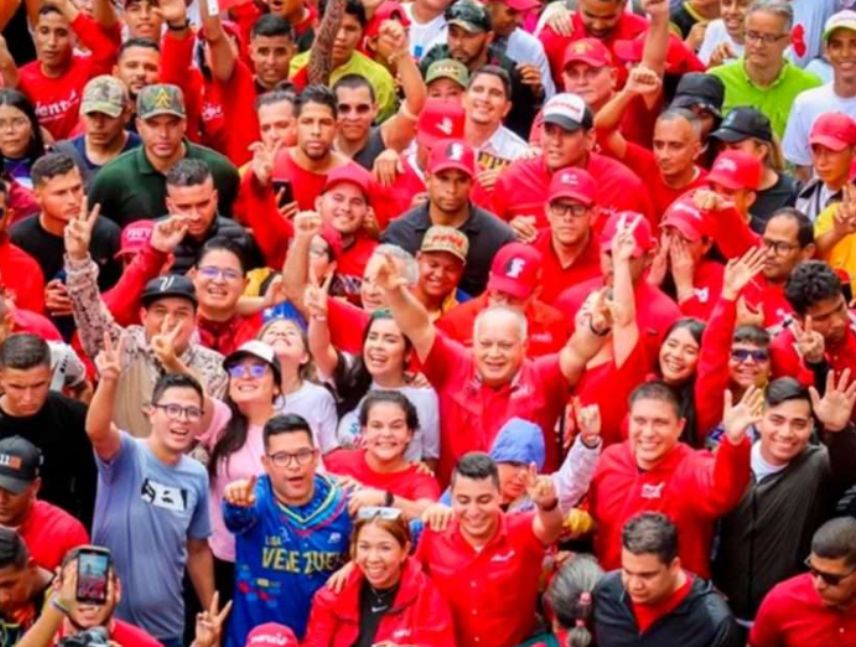 Diosdado Cabello y Delcy Rodríguez en la ONU