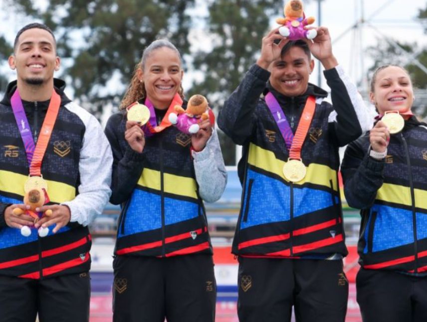 Venezuela 4x100 mixto Santa Fe 2026