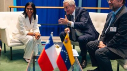 Kast y Delcy Rodríguez