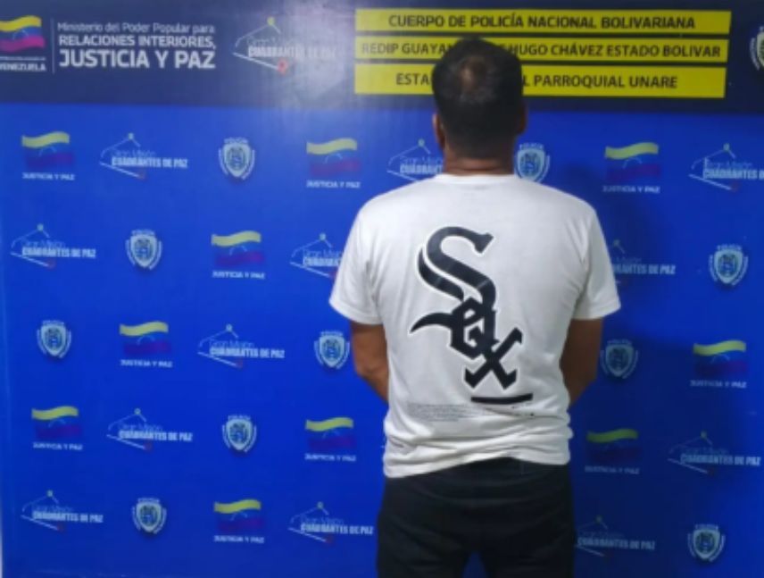 Detenido en Unare solicitado por Siipol