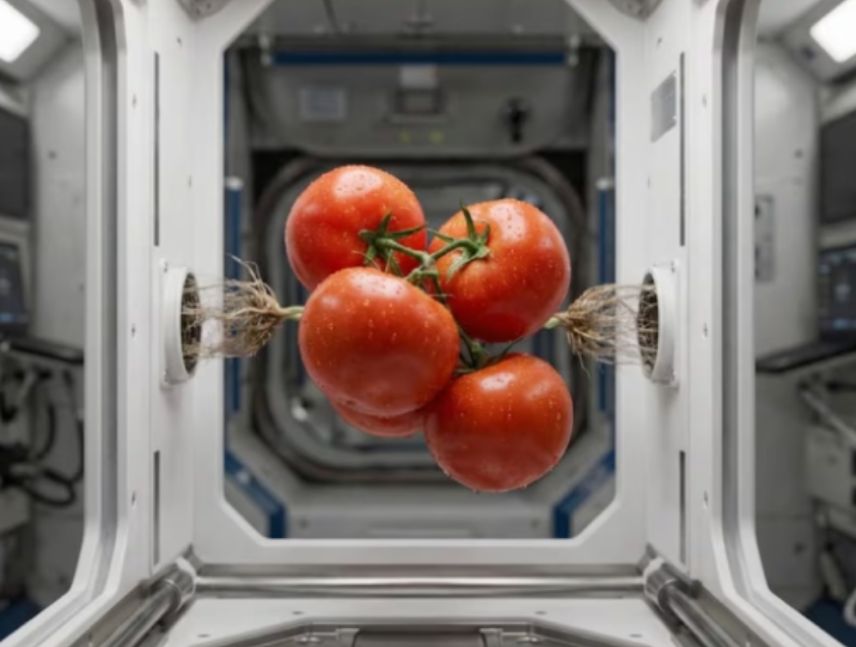 Semillas de tomate de la Nasa