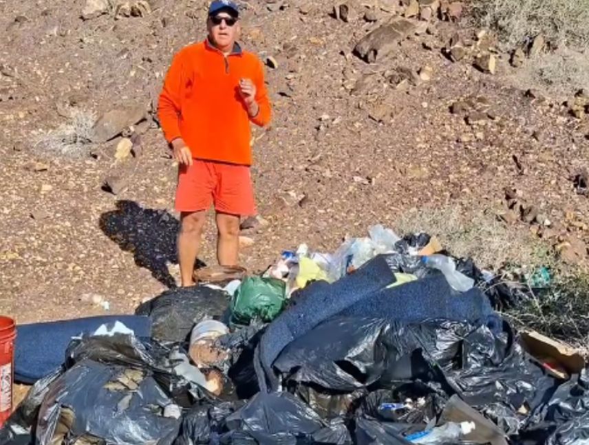 contaminación en el parque Mochima