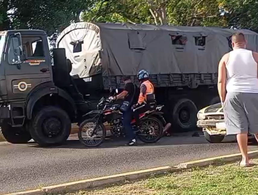 accidente en avenida Cisneros