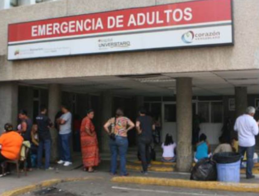 Hospital Universitario de Maracaibo sin electricidad