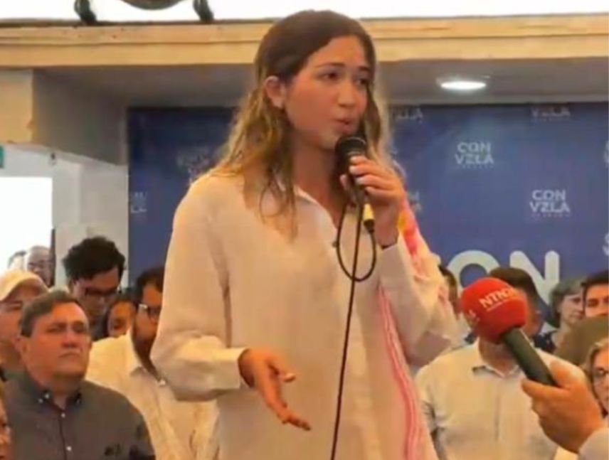 Claudia Macero pide elecciones en Venezuela