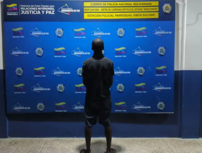 hombre detenido por violencia de género en Caroní