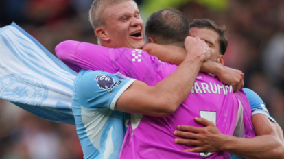 Polémico gol de Haaland da la victoria al City en el Derbi de Manchester