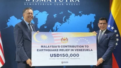 Venezuela recibe donación de Malasia para atender a afectados por sismos