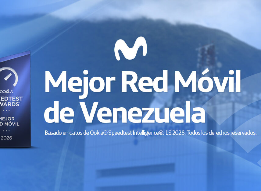 Movistar Venezuela es reconocida por Ookla como la Mejor Red Móvil