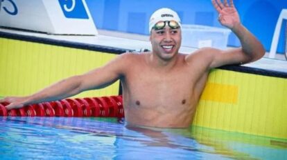 Manuel Díaz pulverizó su récord nacional