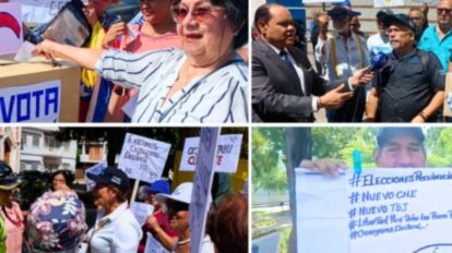 Protestan en 10 estados exigiendo nuevo CNE