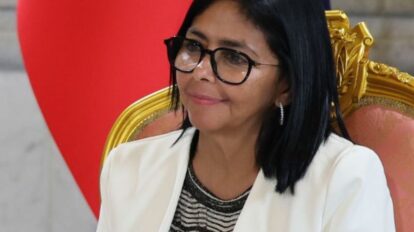 La presidenta encargada Delcy Rodríguez, aseguró que Venezuela tendrá un proceso electoral "cuando corresponda".