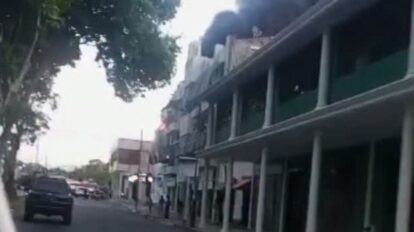 Reportan incendio cerca del Jardín Botánico