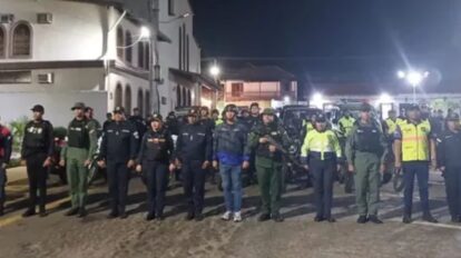 Despliegan operativo de seguridad en Ciudad Bolívar