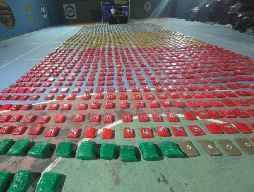 Incautan más de 800 kilos de marihuana en Nueva Esparta